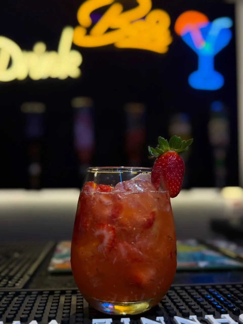 Caipirinha de morango